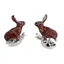 Deakin and Francis Hare Cufflink